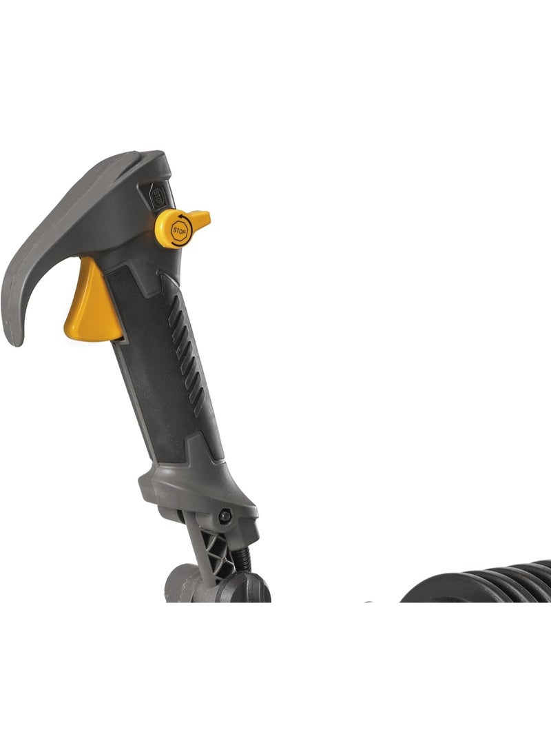 Stiga 75.6 cc Petrol Engine Leaf Blower BL-530 has an Adjustable Hose and Single Handle with Integrated Controls and Maximum Air Flow Rate of 25 m³/min (Made in Italy). - Image 3